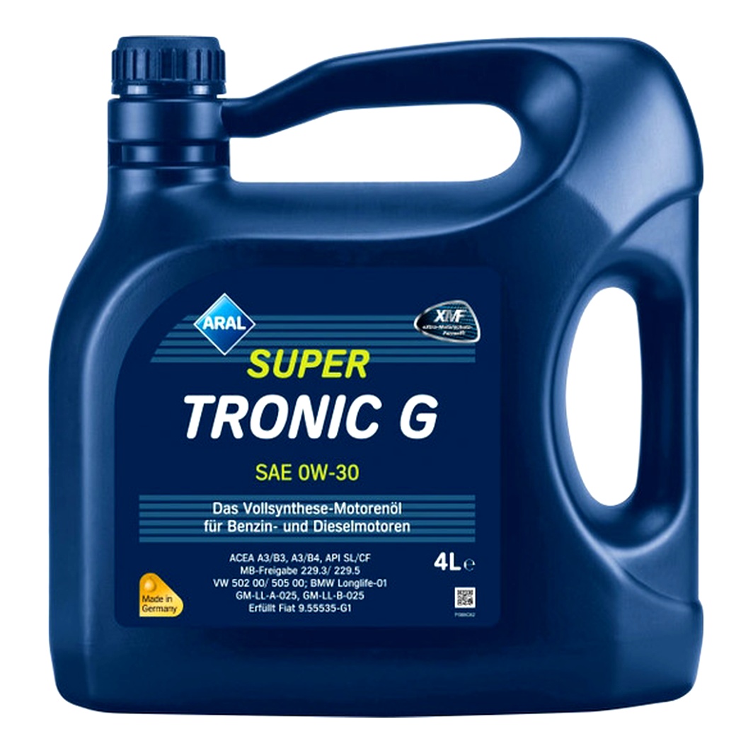 Моторное масло ARAL SuperTronic G 0W-30 4 л (0W30GSUPERTRONIC4L) - zapix