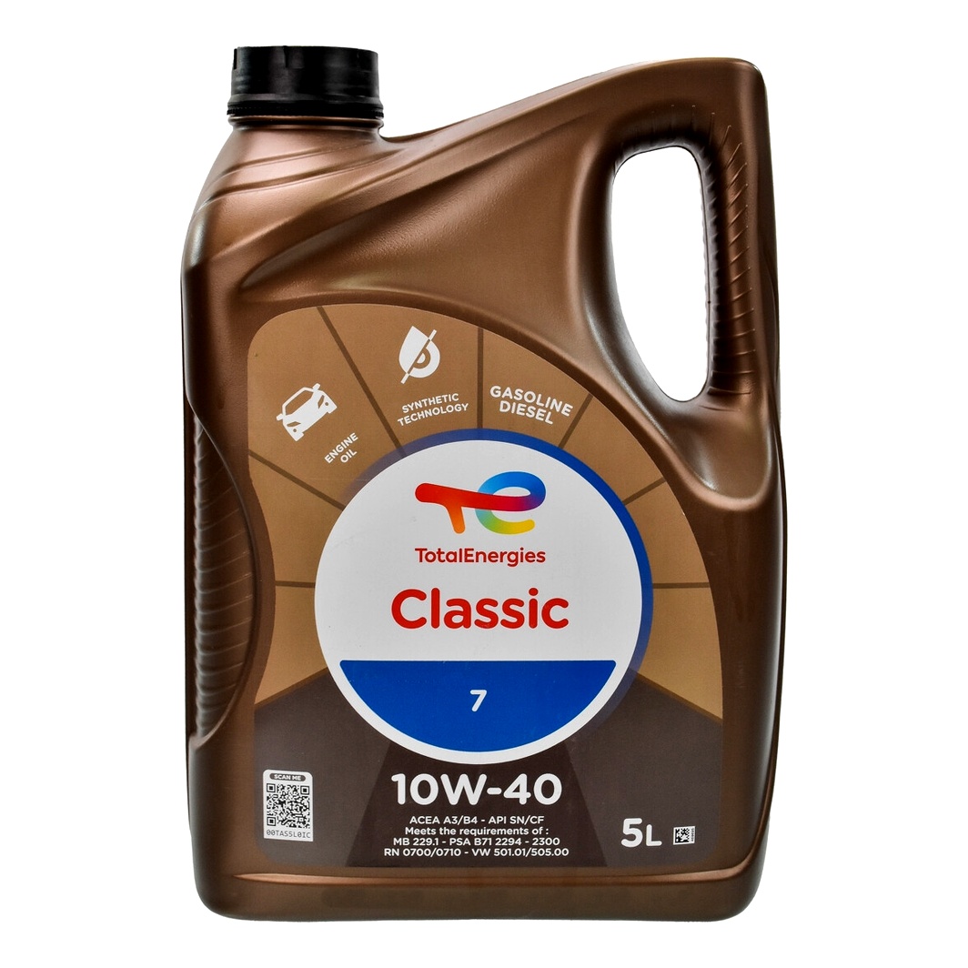 Моторное масло TOTAL Classic 10W-40 5 л (156357) - zapix