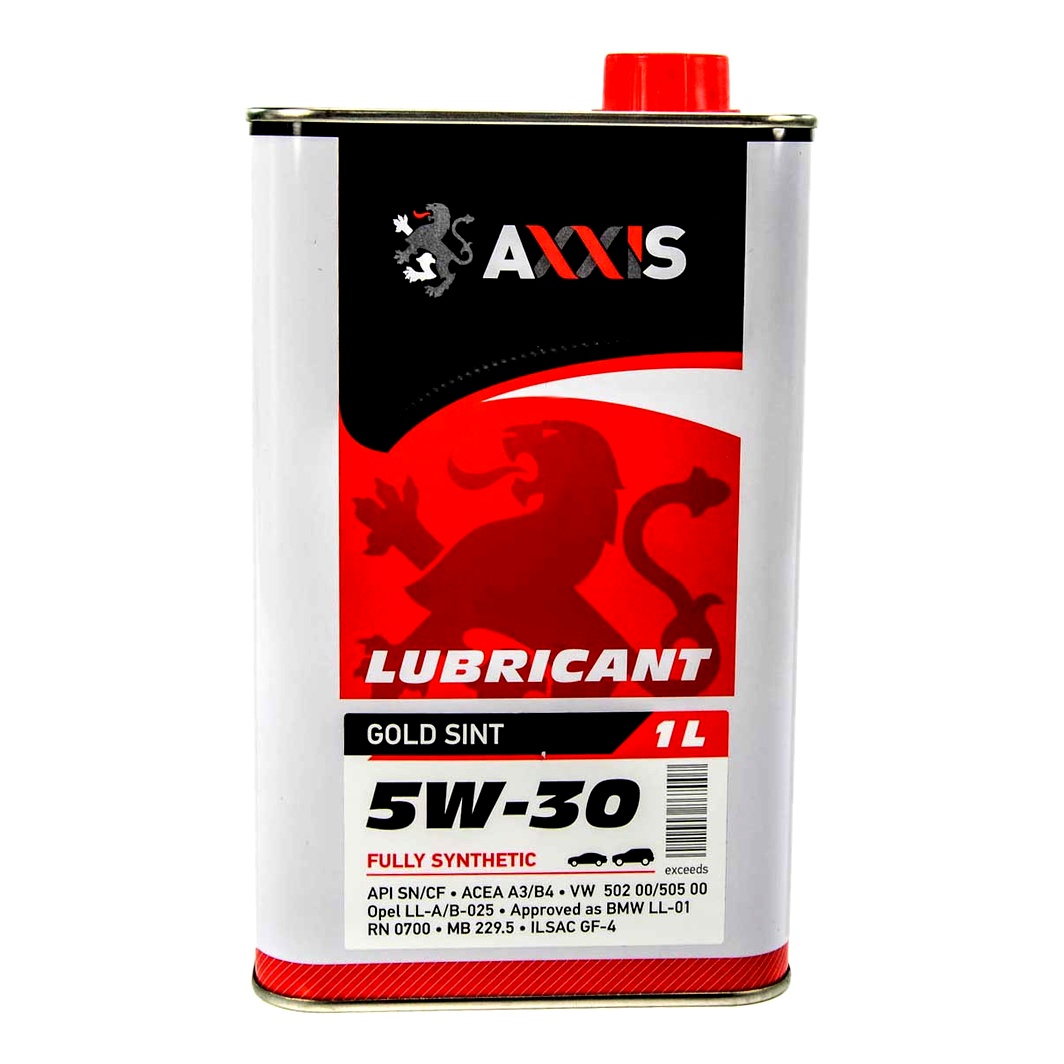 Моторное масло AXXIS Gold Sint 5W-30 1 л (AX2022) - zapix