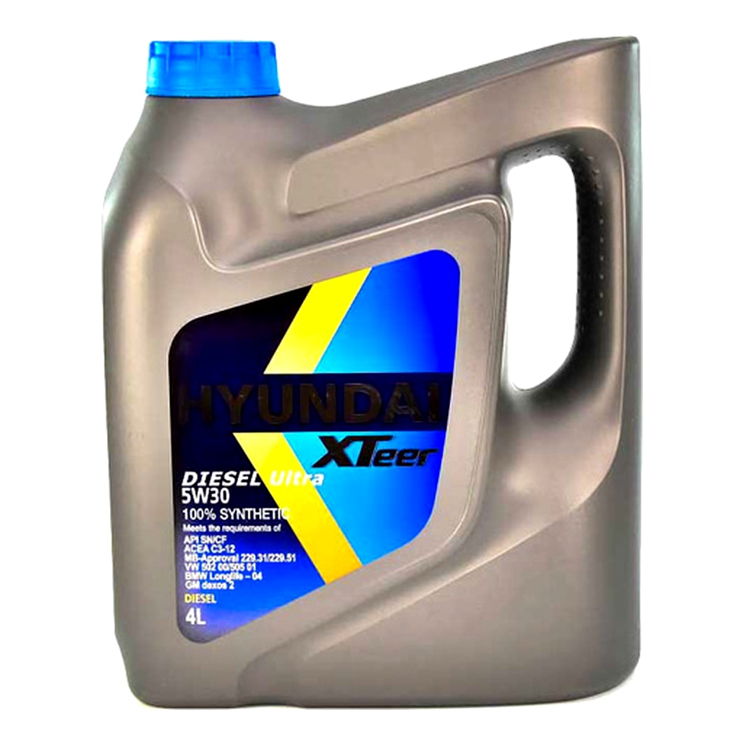 Моторна олива HYUNDAI / KIA XTeer Diesel Ultra 5W-30 4 л (1041222) - zapix