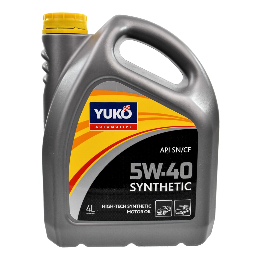 Моторное масло YUKO Synthetic 5W-40 4 л (021597) - zapix