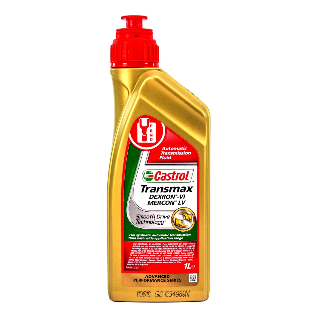 Трансмиссионное масло CASTROL Transmax Dexron VI Mercon LV 1 л 156CAA - zapix