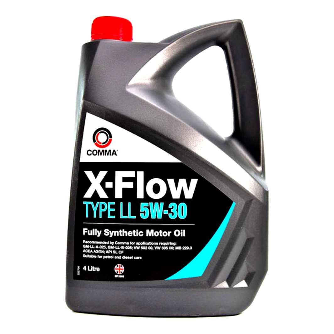 Моторное масло COMMA X-Flow Type LL 5W-30 4 л (XFLL4L) - zapix