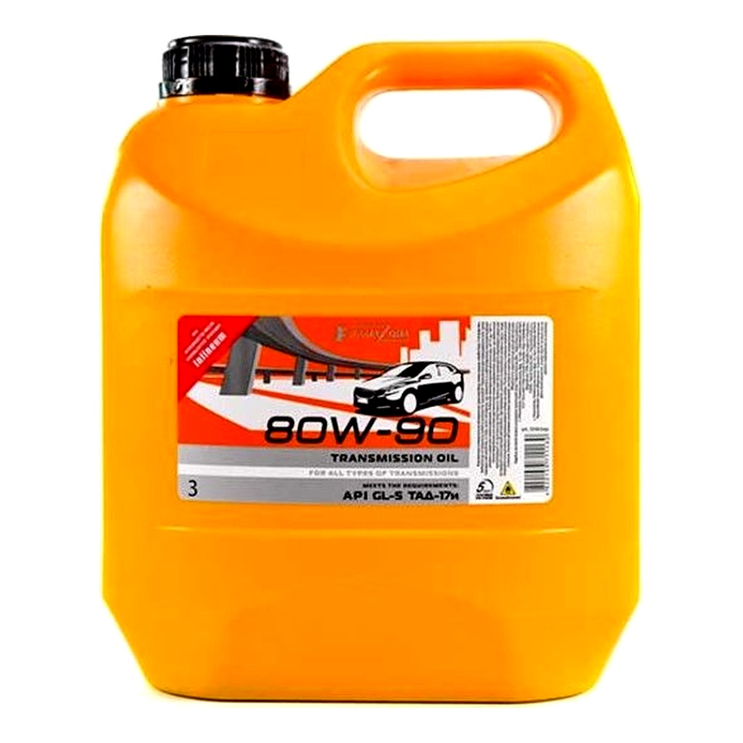 Трансмиссионное масло KAMA OIL Супер ТАД-17і GL-5 80W-90 3 л 3546 - zapix
