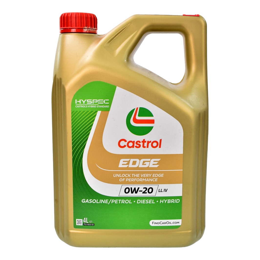 Моторное масло CASTROL EDGE LL IV 0W-20 4 л (0W20ELLIV4L) - zapix