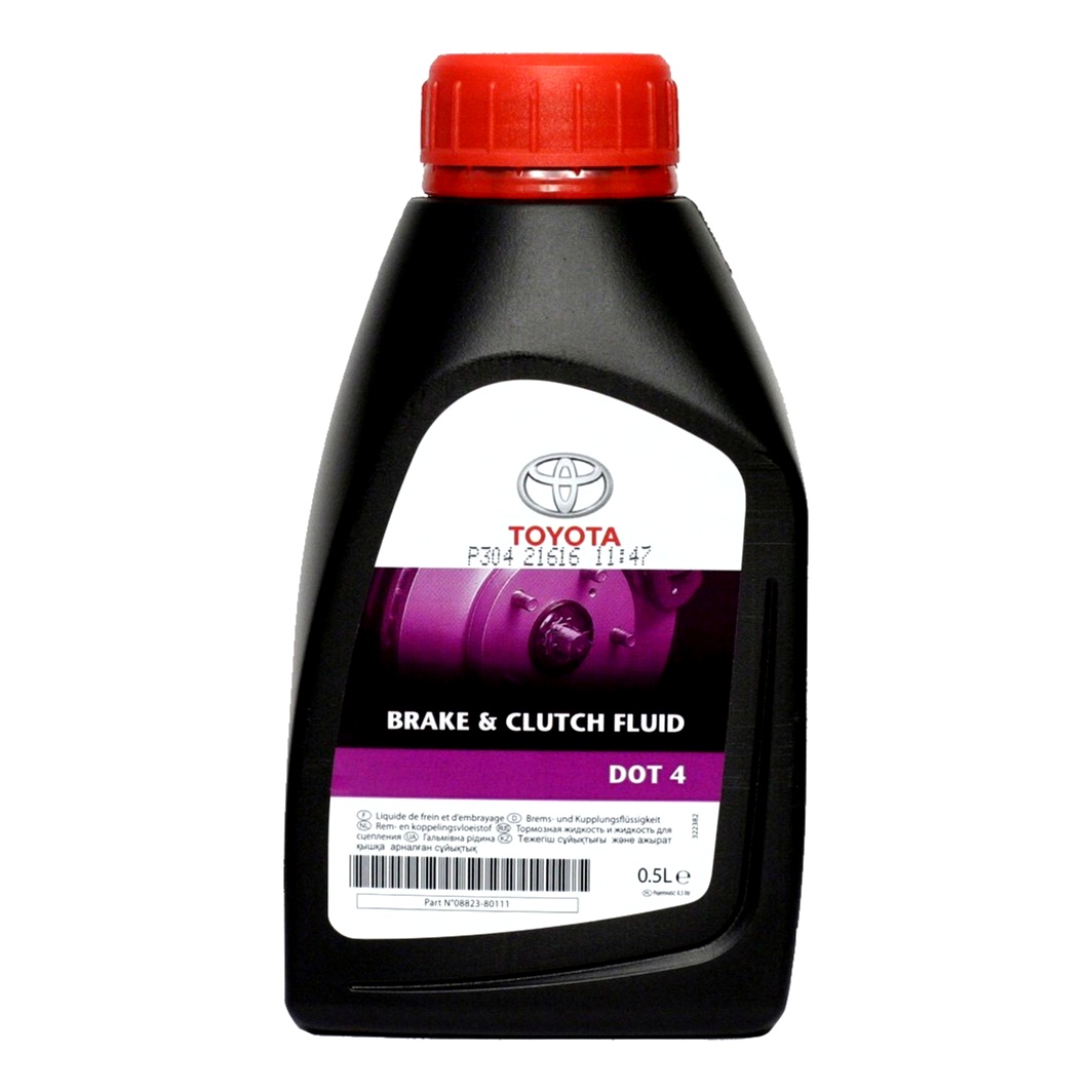 Гальмівна рідина TOYOTA / LEXUS DOT 4 пластик 0.5 л 0882380111 - zapix