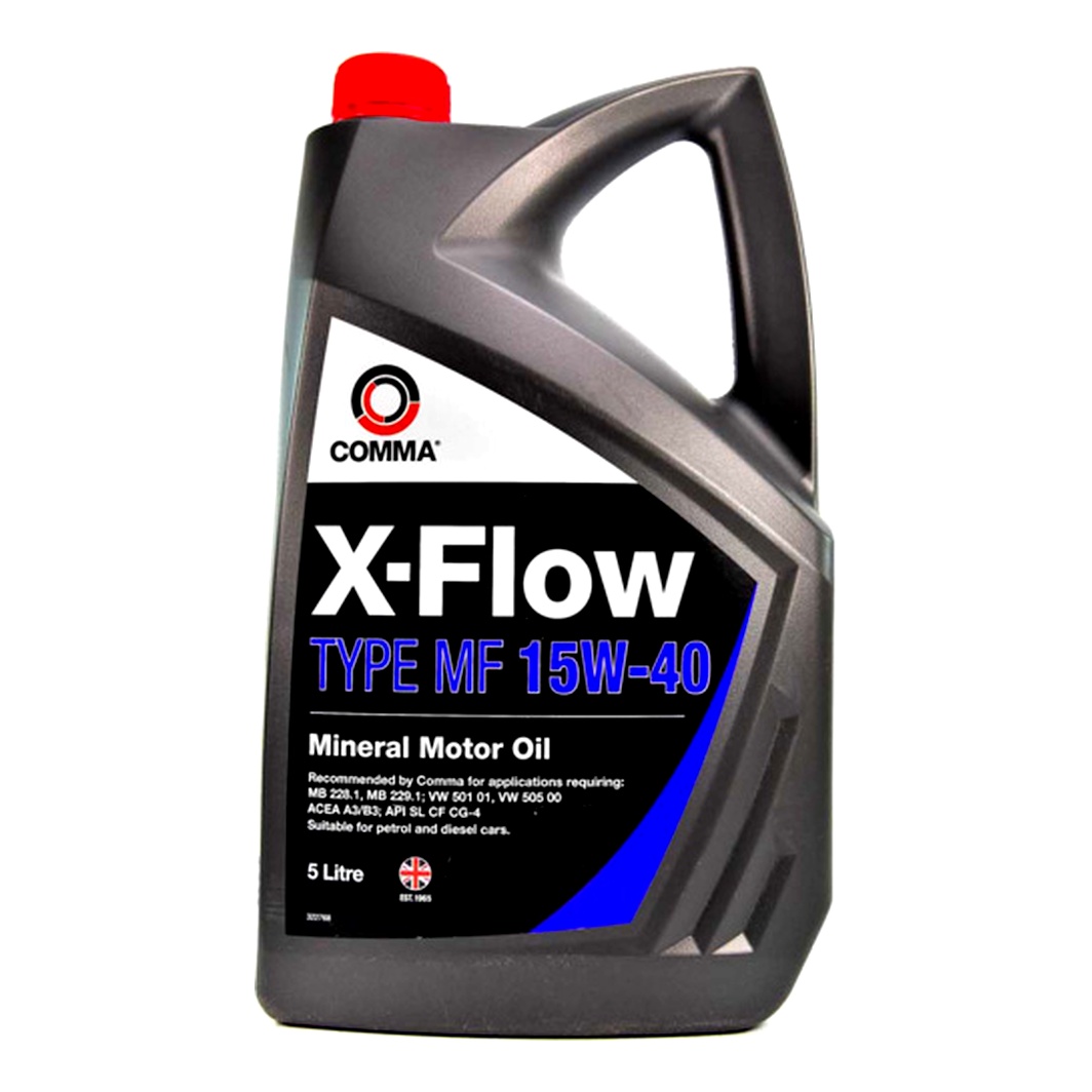 Моторна олива COMMA X-Flow Type MF 15W-40 5 л (XFMF5L) - zapix