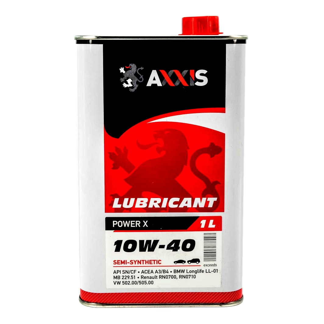 Моторна олива AXXIS Power Х 10W-40 1 л (AX2033) - zapix