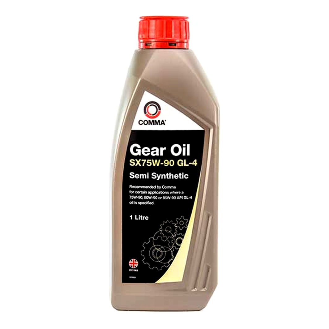 Трансмісійна олива COMMA Gear Oil SX GL-4 75W-90 1 л SXGL41L - zapix