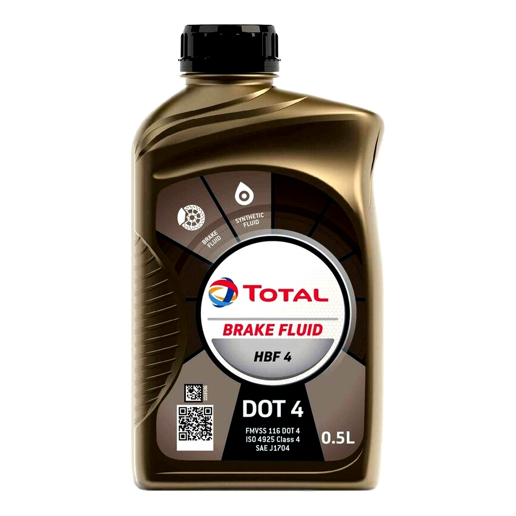 Гальмівна рідина TOTAL DOT 4 HBF 4 пластик 0.5 л 181942 - zapix