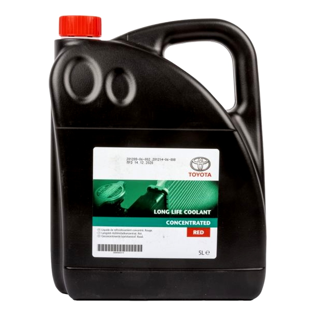 Концентрат антифризу TOYOTA / LEXUS Long Life Coolant червоний G12 5 л (0888980014) - zapix