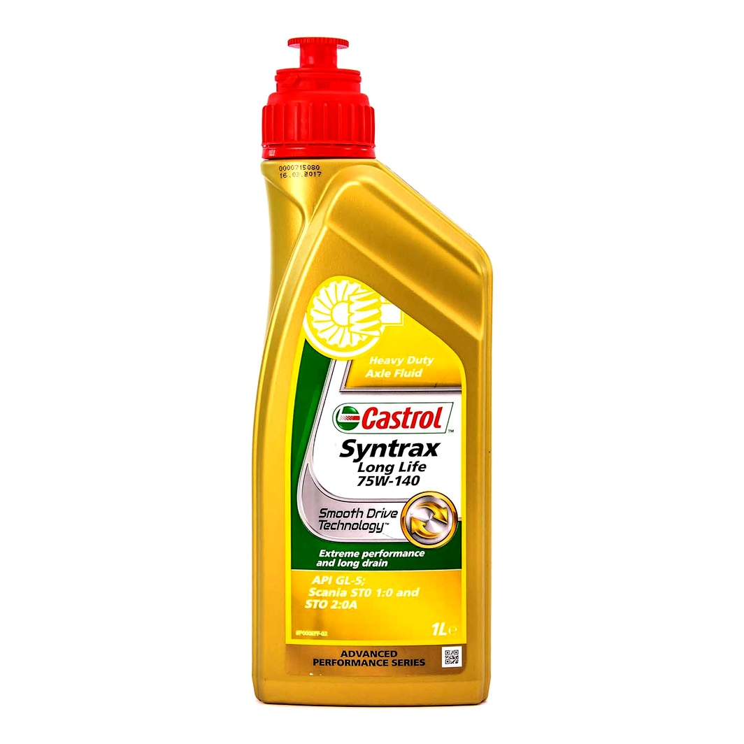 Трансмісійна олива CASTROL Syntrax Long Life GL-5 75W-140 1 л 1543AE - zapix