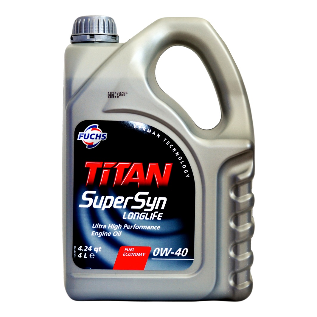 Моторна олива FUCHS Titan Supersyn Long Life 0W-40 4 л (600889463) - zapix
