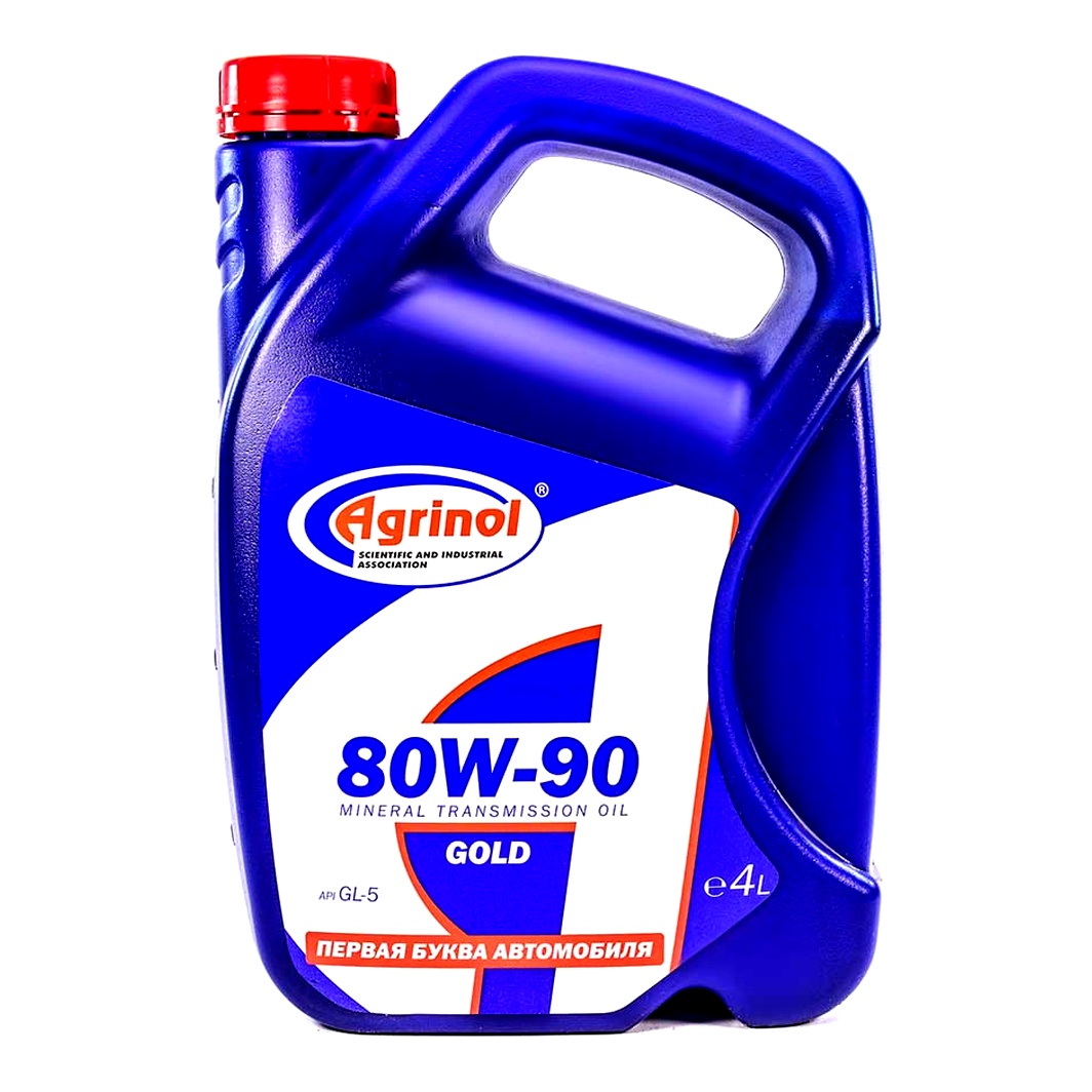 Трансмиссионное масло AGRINOL Gold GL-5 80W-90 4 л 4102789948 - zapix