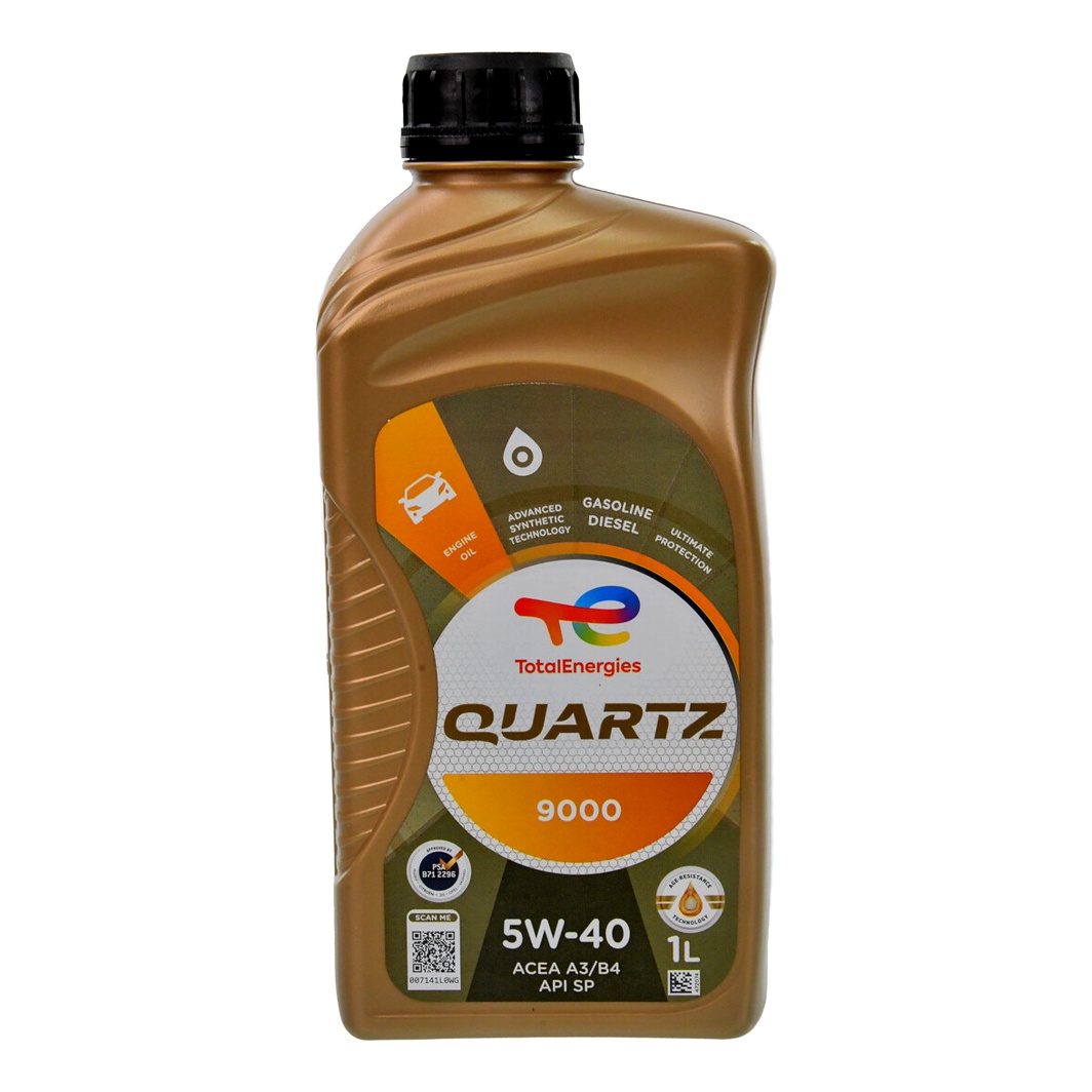Моторна олива TOTAL Quartz 9000 5W-40 1 л (216594) - zapix