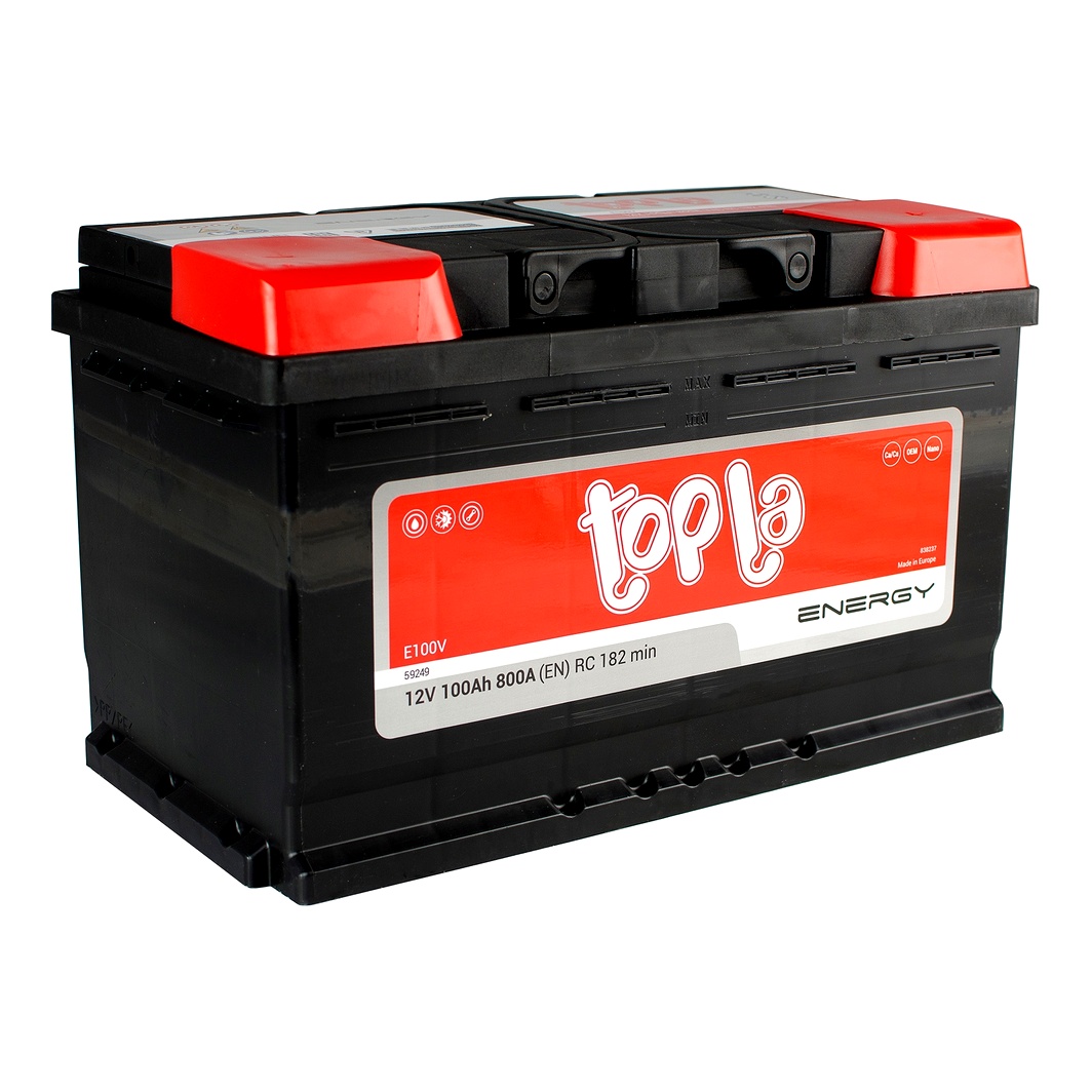 Акумулятор TOPLA Energy 12V 100Ah 800A R+ 108000 - zapix