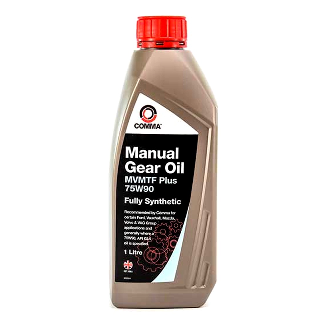 Трансмиссионное масло COMMA Manual Gear Oil MVMTF Plus GL-4 75W-90 1 л MVMTFP1L - zapix