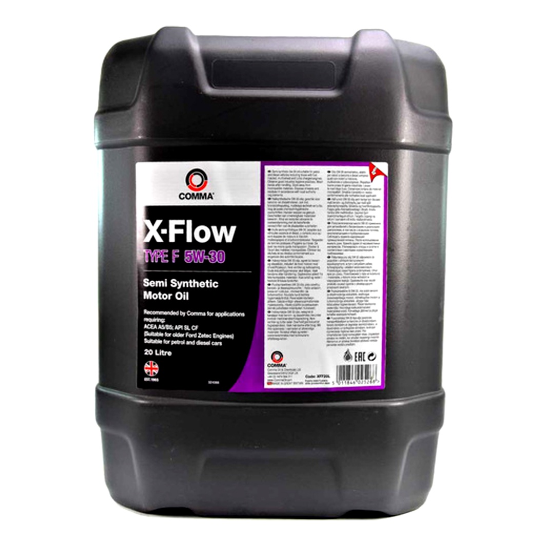 Моторное масло COMMA X-Flow Type F 5W-30 20 л (XFF20L) - zapix