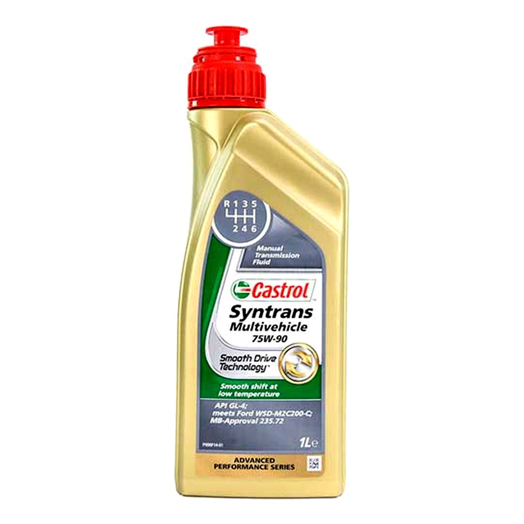 Трансмиссионное масло CASTROL Syntrans Multivehicle GL-3 / 4 75W-90 1 л 154FA3 - zapix