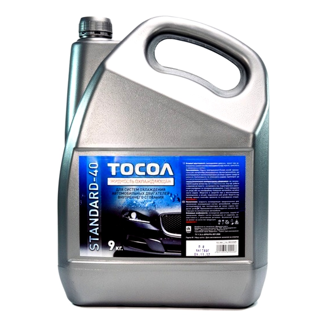 Тосол ДОРОЖНЯ КАРТА Standard синій G11 -40 °C 9 л (48021034699) - zapix