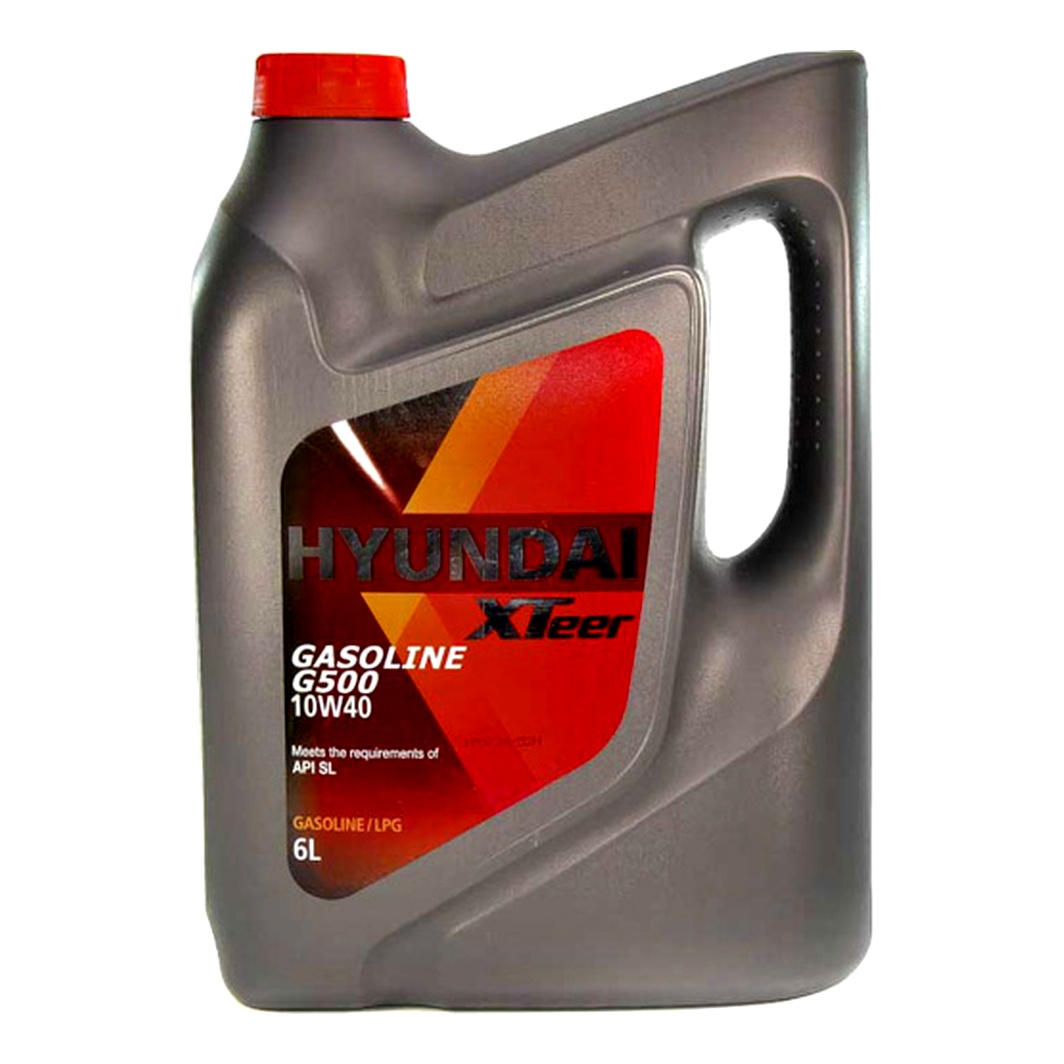 Моторное масло HYUNDAI / KIA XTeer Gasoline G500 10W-40 6 л (1061044) - zapix