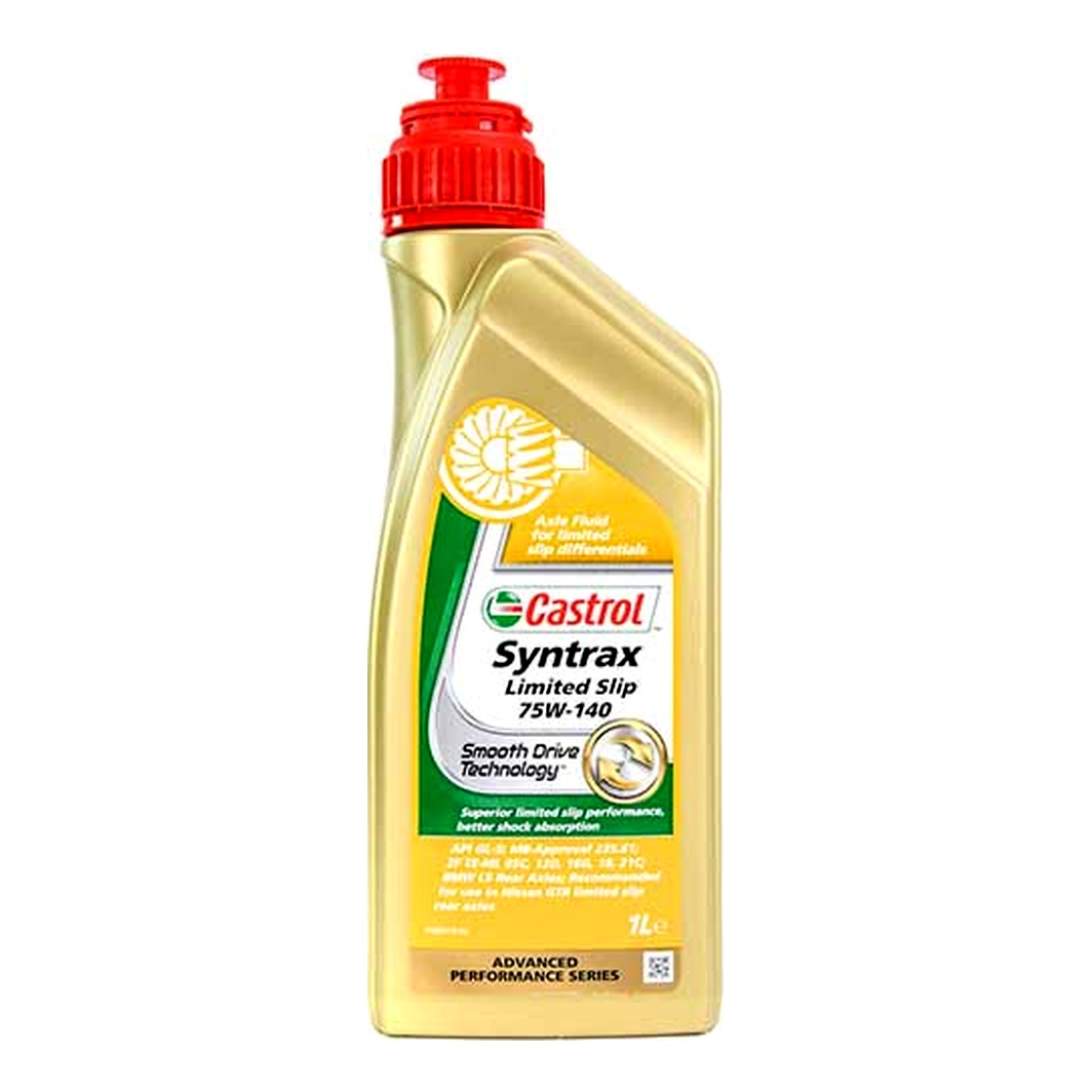 Трансмісійна олива CASTROL Syntrax Limited Slip GL-5 75W-140 1 л 1543CD - zapix
