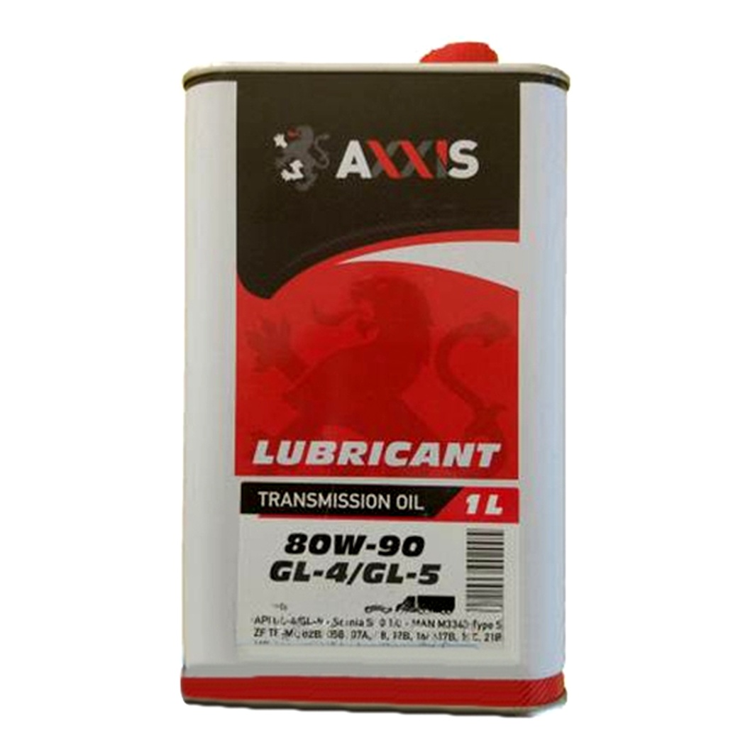 Трансмиссионное масло AXXIS GL-4 / 5 80W-90 1 л AX2057 - zapix