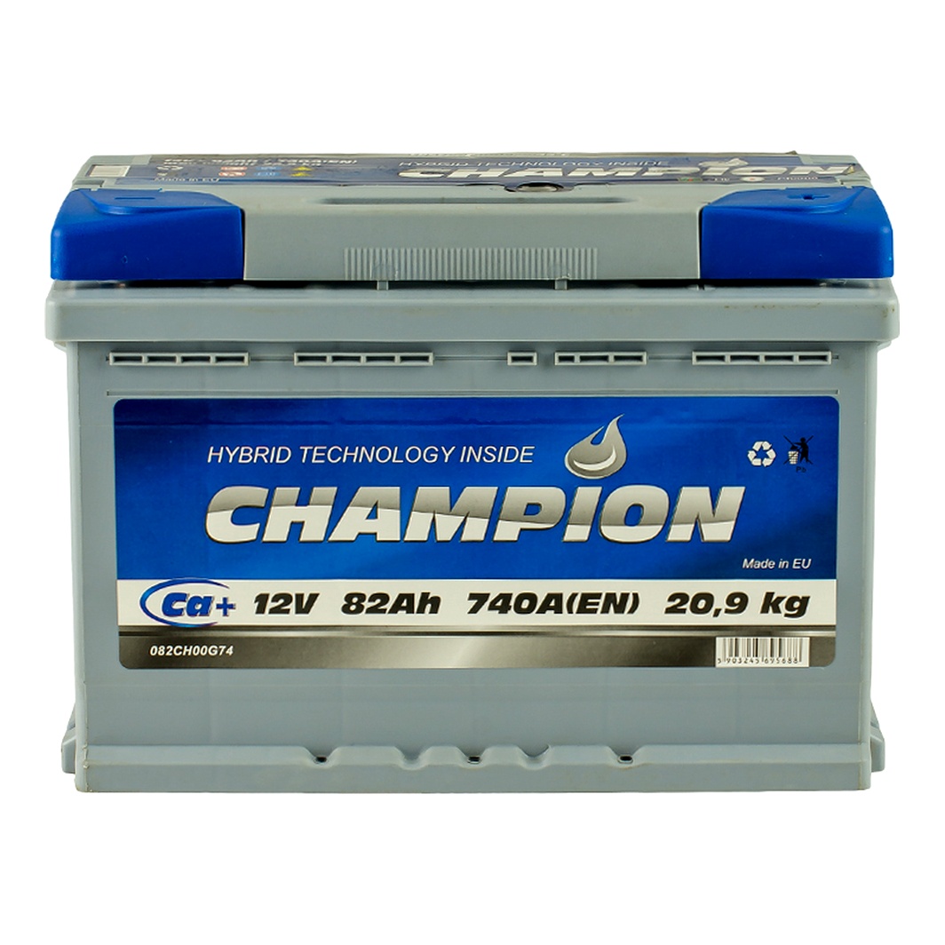 Акумулятор CHAMPION Standard 12V 82Ah 740A R+ CHG820 - zapix