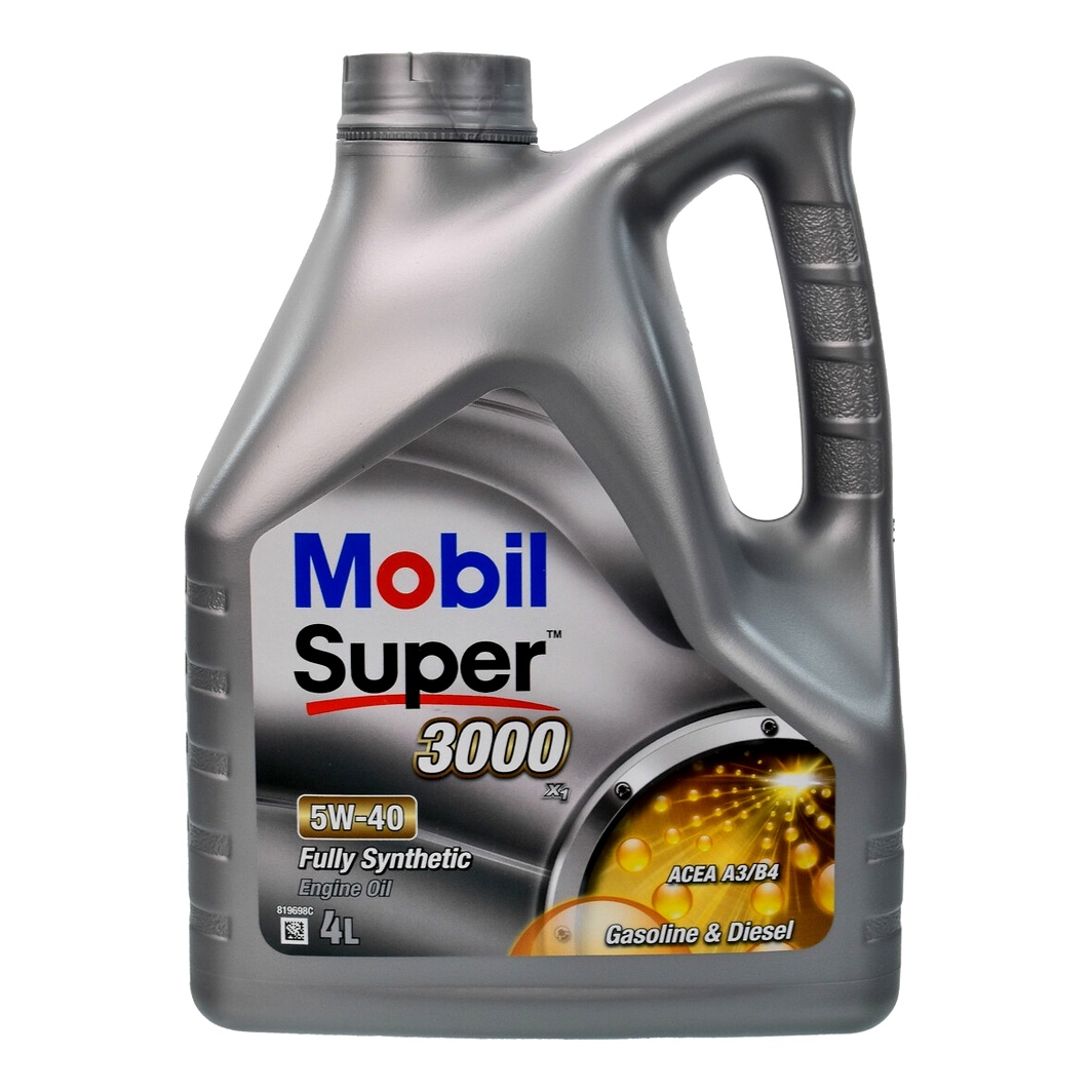 Моторна олива MOBIL Super 3000 X1 5W-40 4 л (150013) - zapix