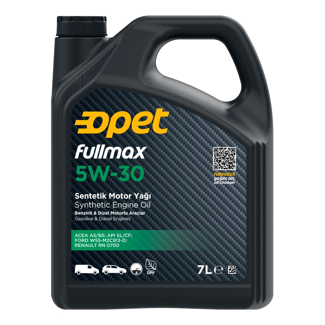 Моторное масло OPET Fullmax 5W-30 7 л (602731913) - zapix
