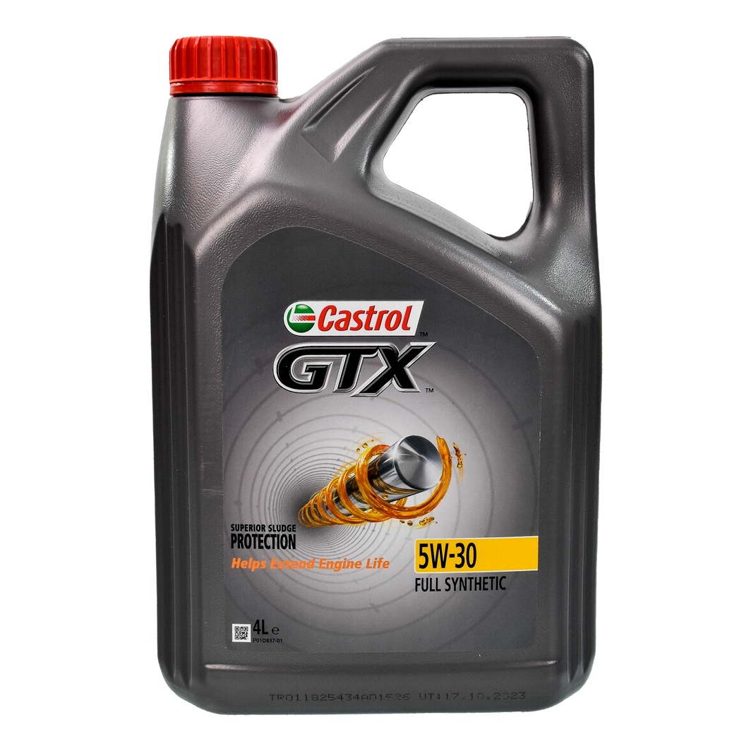 Моторна олива CASTROL GTX 5W-30 4 л (5W30GTX4L) - zapix