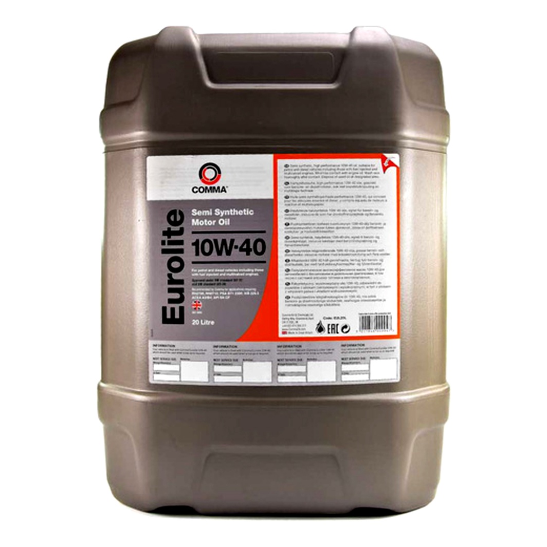 Моторна олива COMMA Eurolite 10W-40 20 л (EUL20L)