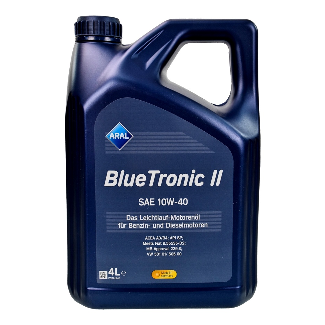 Моторна олива ARAL BlueTronic II 10W-40 4 л (15F075) - zapix