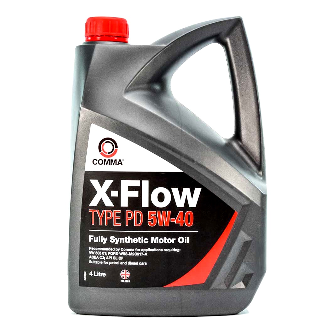 Моторна олива COMMA X-Flow Type PD 5W-40 4 л (XFPD4L) - zapix
