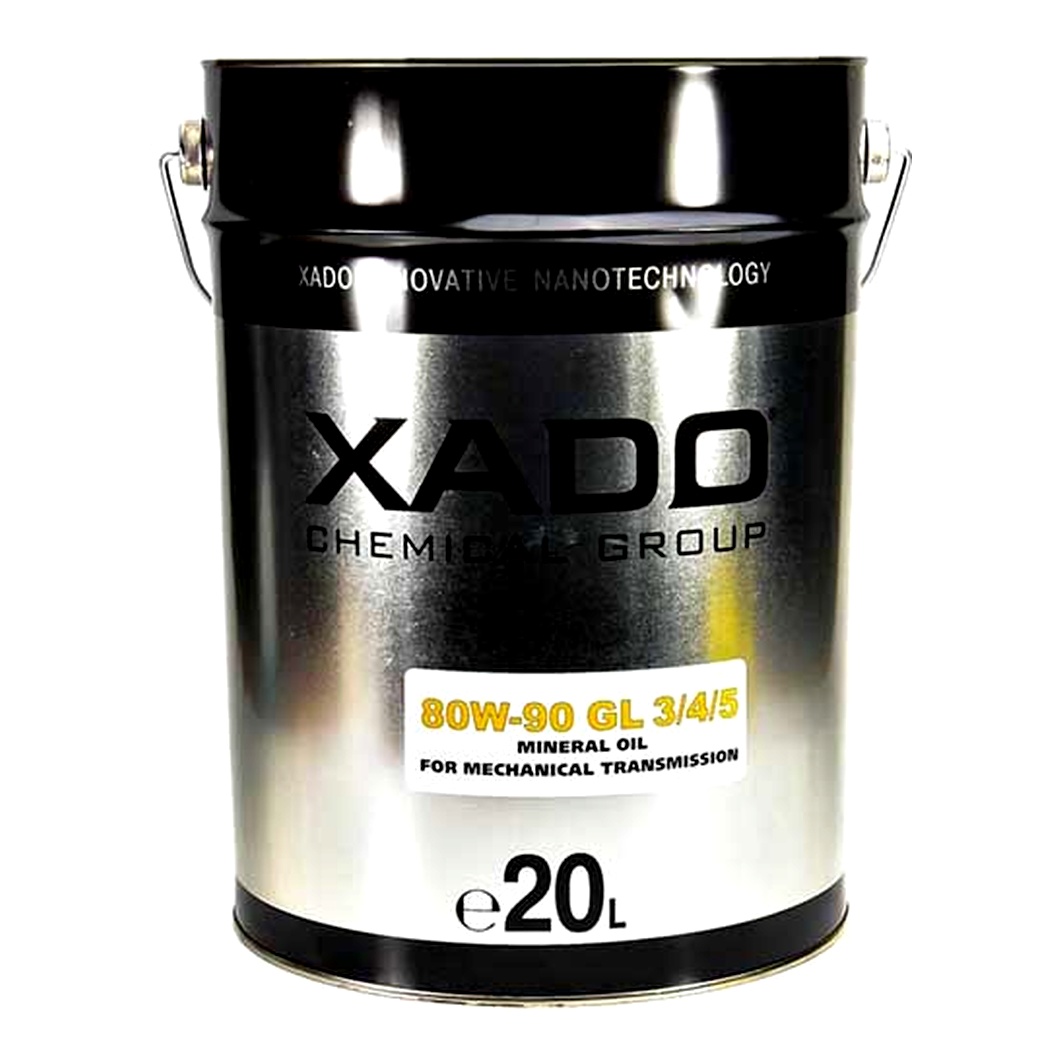 Трансмиссионное масло XADO Atomic Oil GL-3 / 4 / 5 80W-90 20 л XA28519 - zapix