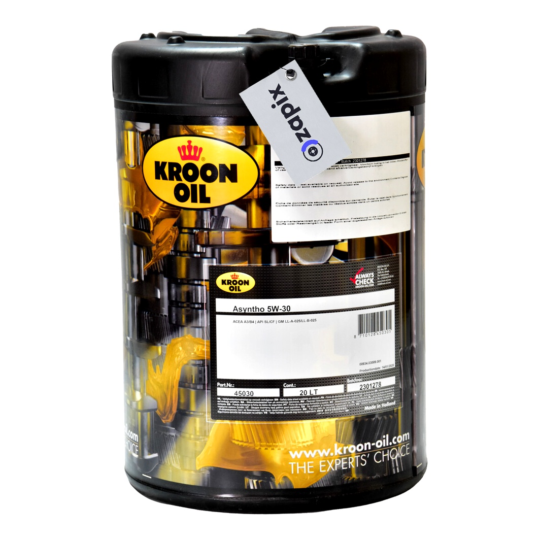 Моторна олива KROON OIL Asyntho 5W-30 20 л (45030)