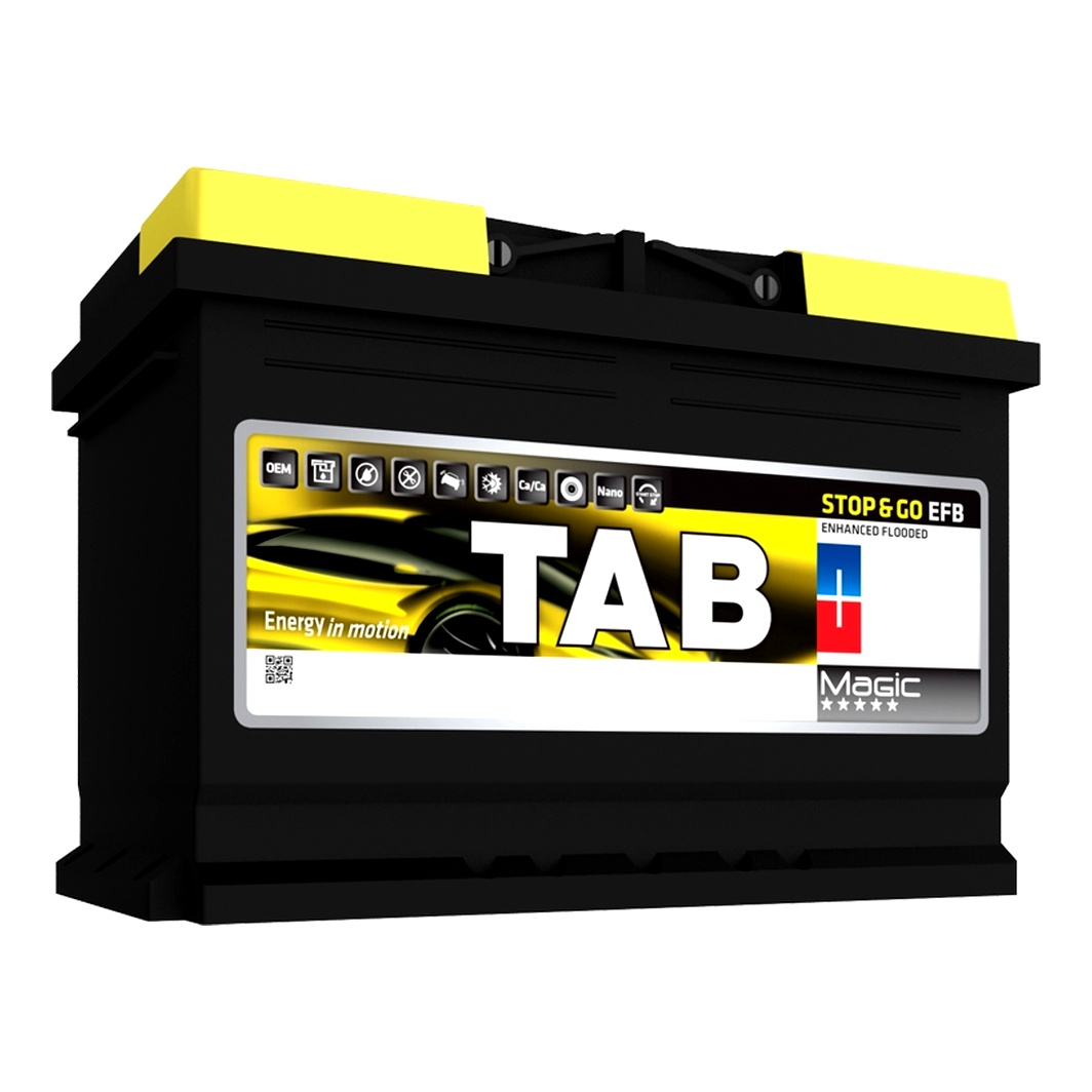 Акумулятор TAB Magic Stop & Go EFB 12V 90Ah 850A R+ 212090 - zapix