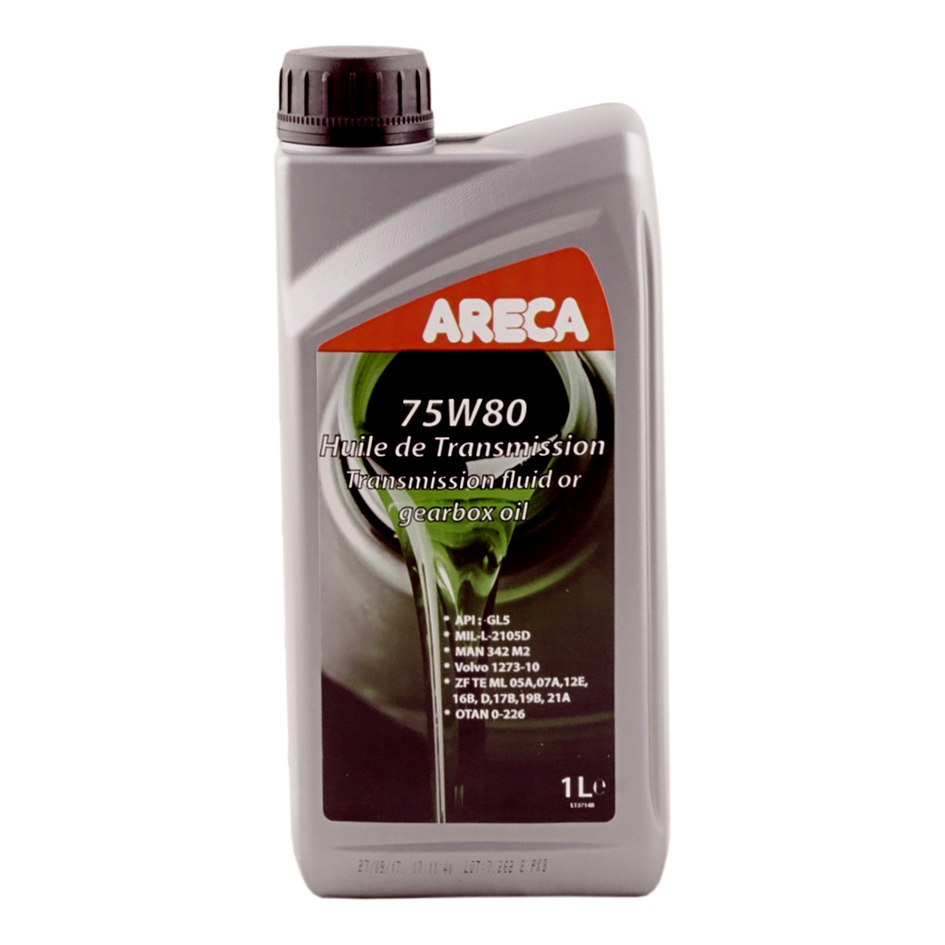 Трансмиссионное масло ARECA GL-5 75W-80 1 л 75W80K3AGL51L - zapix