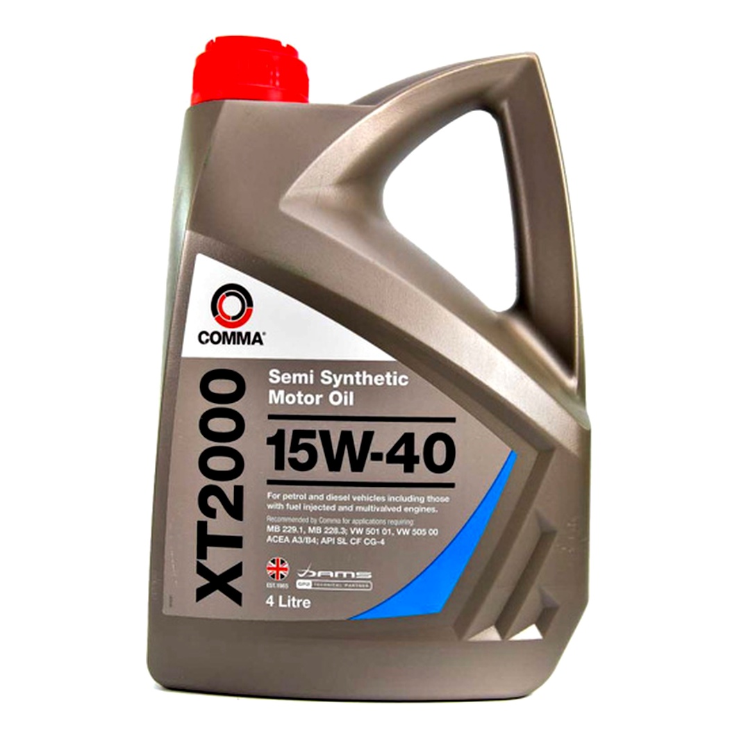 Моторна олива COMMA XT2000 15W-40 4 л (XT24L) - zapix