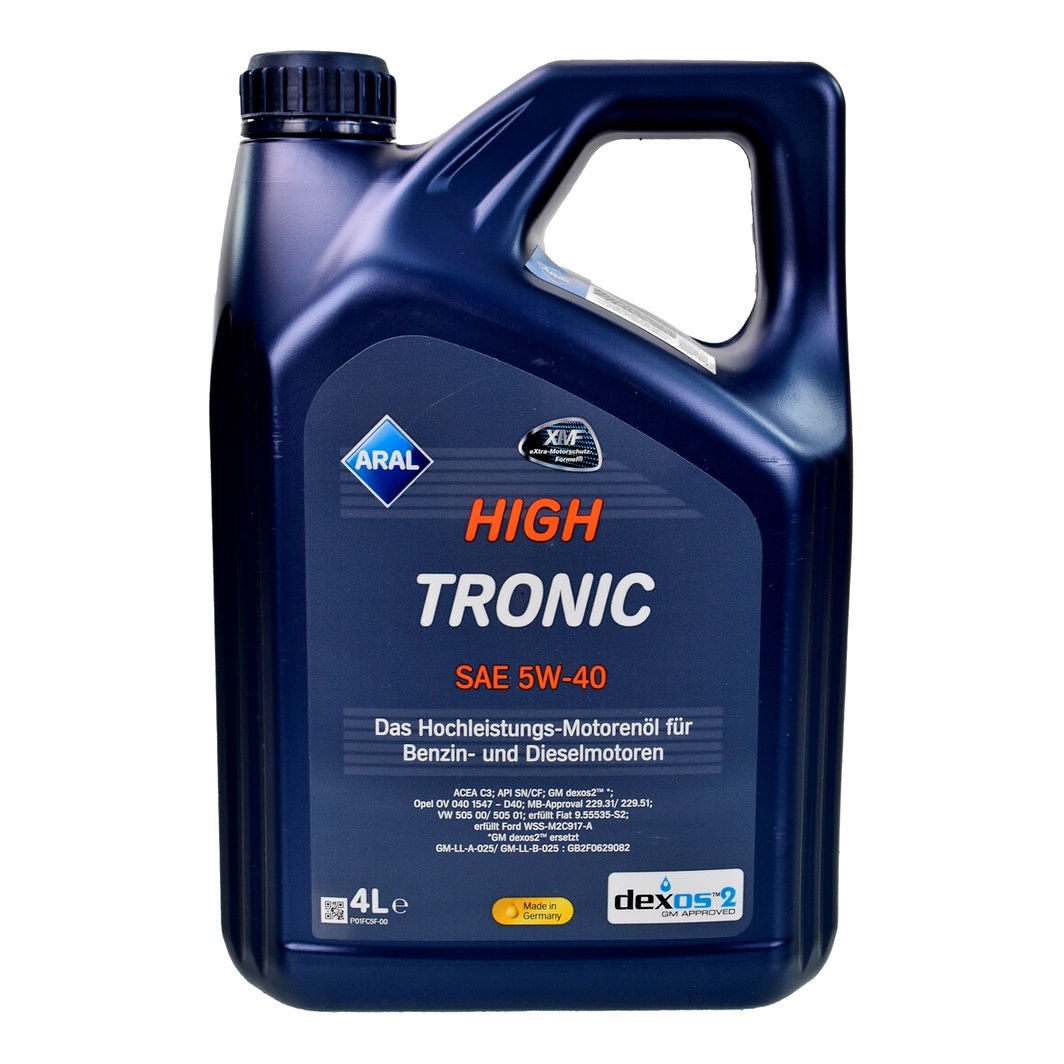 Моторна олива ARAL HighTronic 5W-40 4 л (154FE7) - zapix