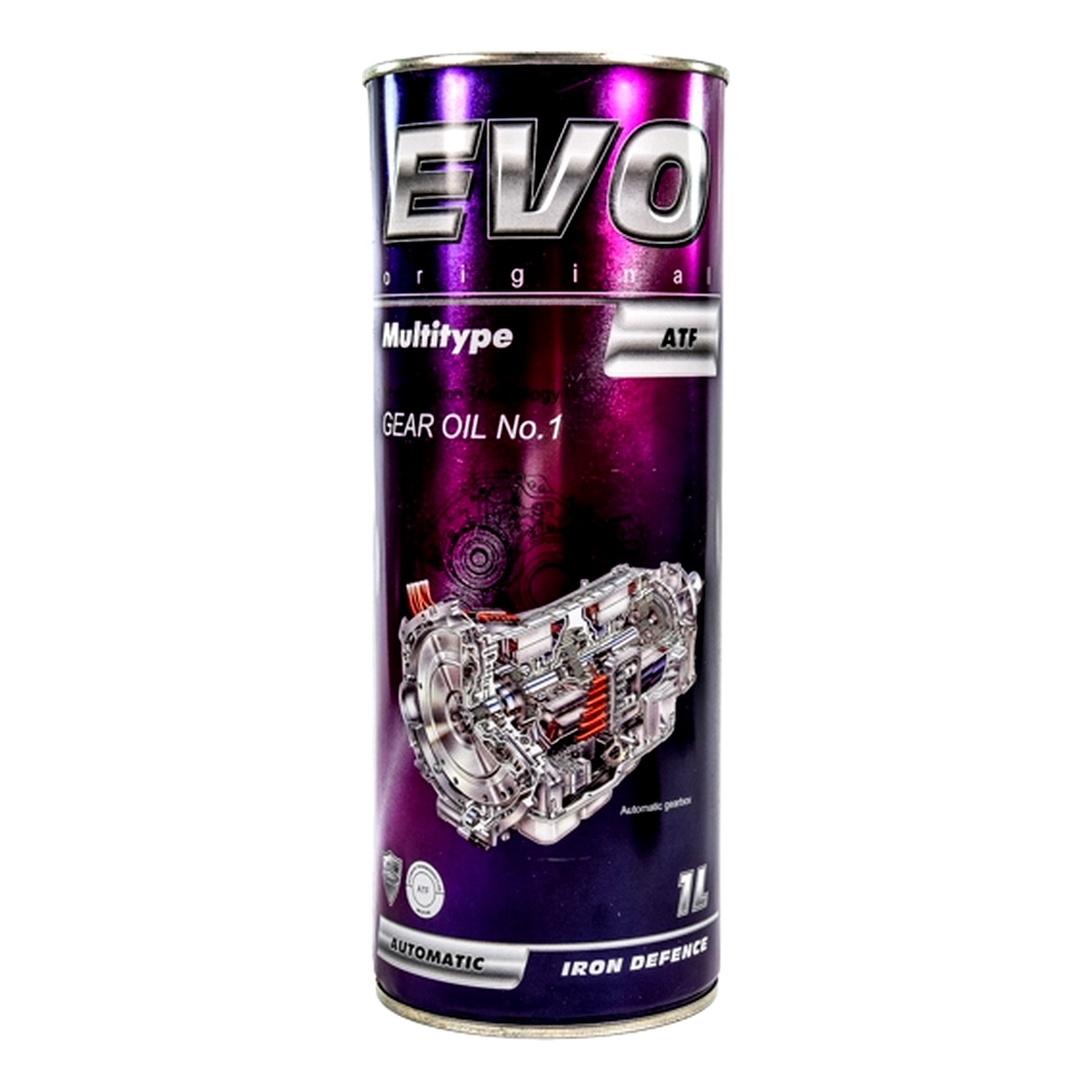Трансмиссионное масло EVO Multitype ATF 1 л MULTITYPE1L - zapix