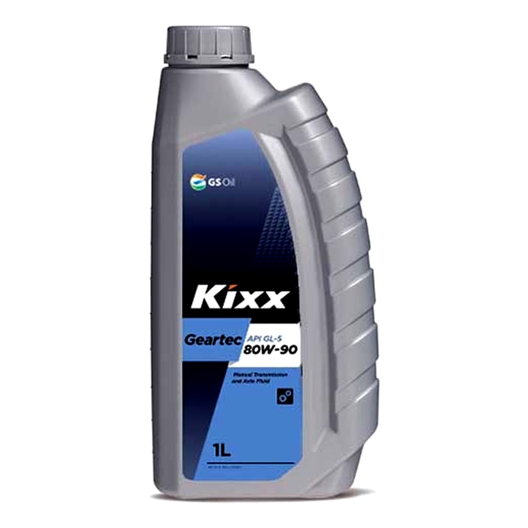 Трансмиссионное масло KIXX Geartec GL-5 80W-90 1 л 80W90GL51L - zapix