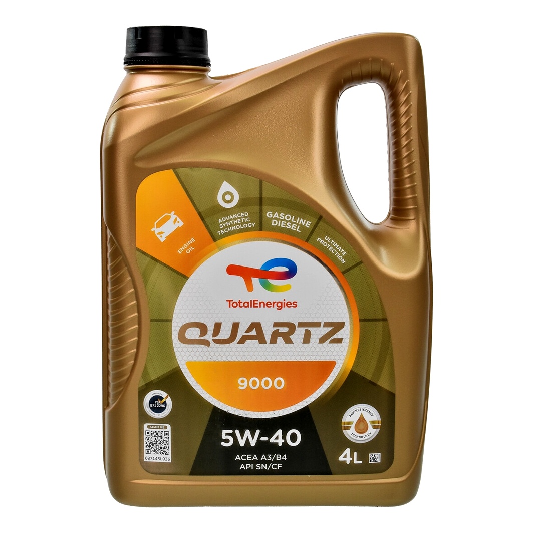Моторна олива TOTAL Quartz 9000 5W-40 4 л (216565) - zapix