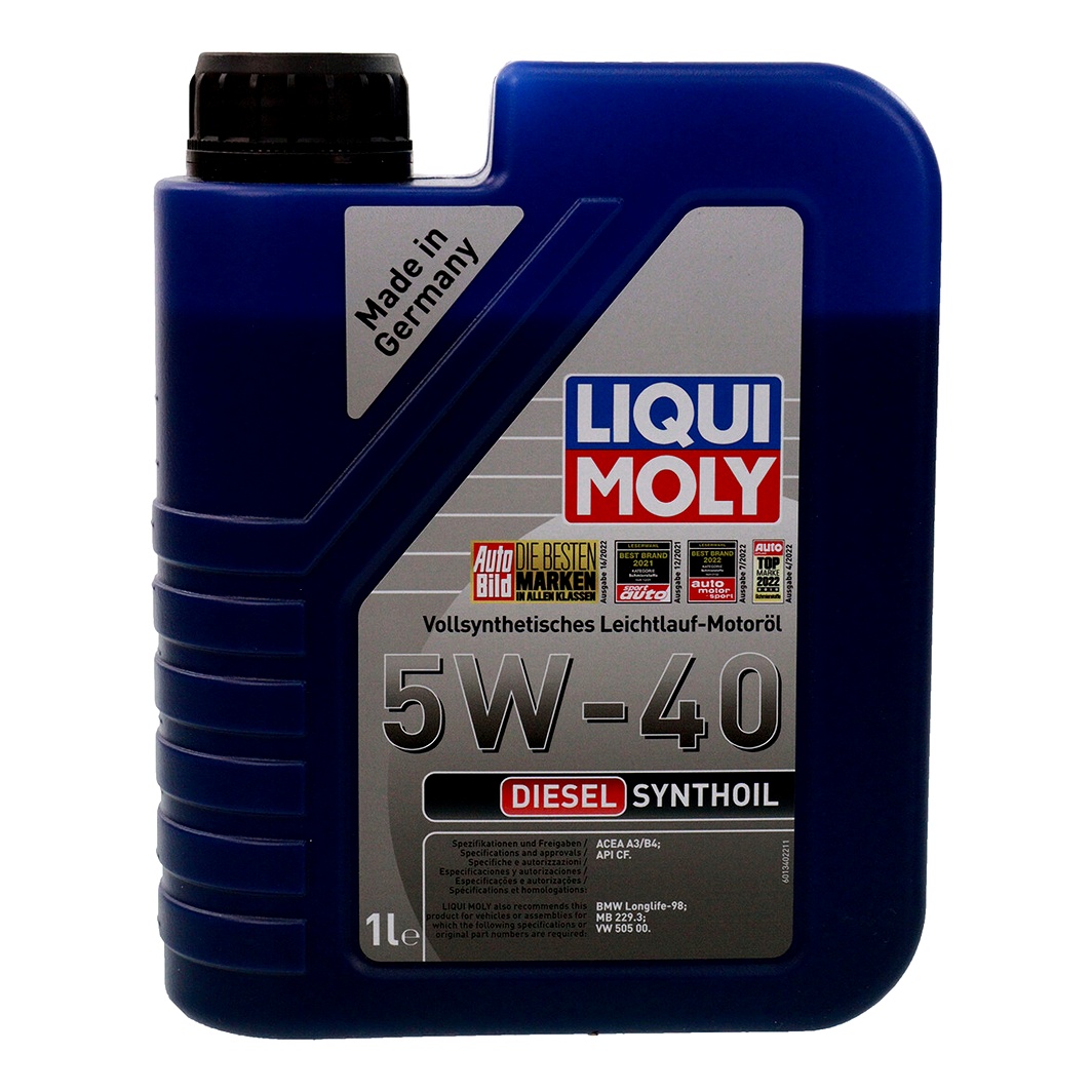 Моторна олива LIQUI MOLY Diesel Synthoil 5W-40 1 л (1340) - zapix