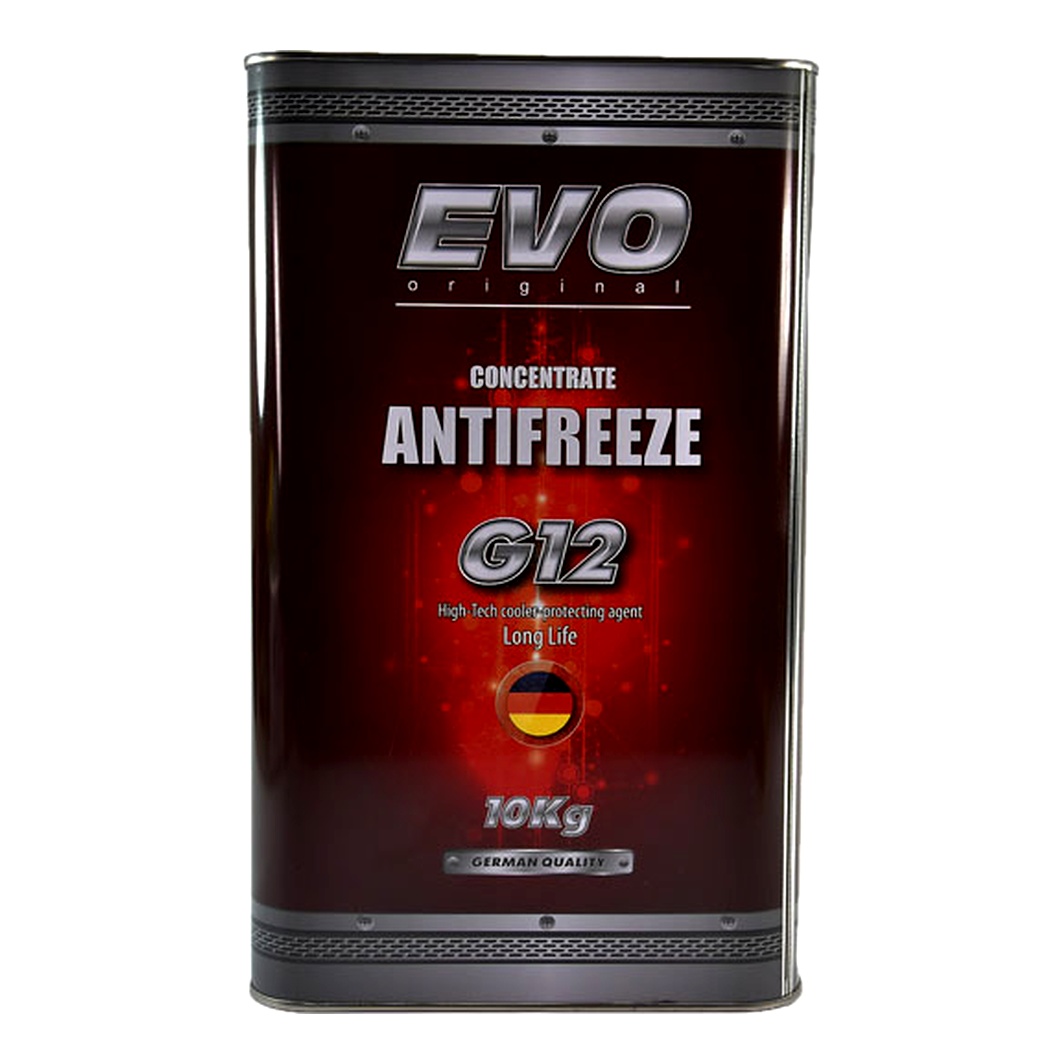 Концентрат антифризу EVO червоний G12 10 л (G12RED10KGX2)