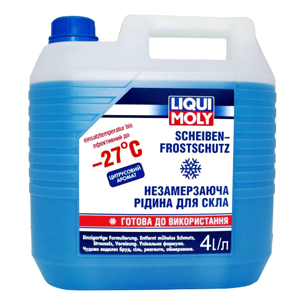 Омивач скла готовий зимовий -27°С LIQUI MOLY цитрусовий 4 л 8806 - zapix