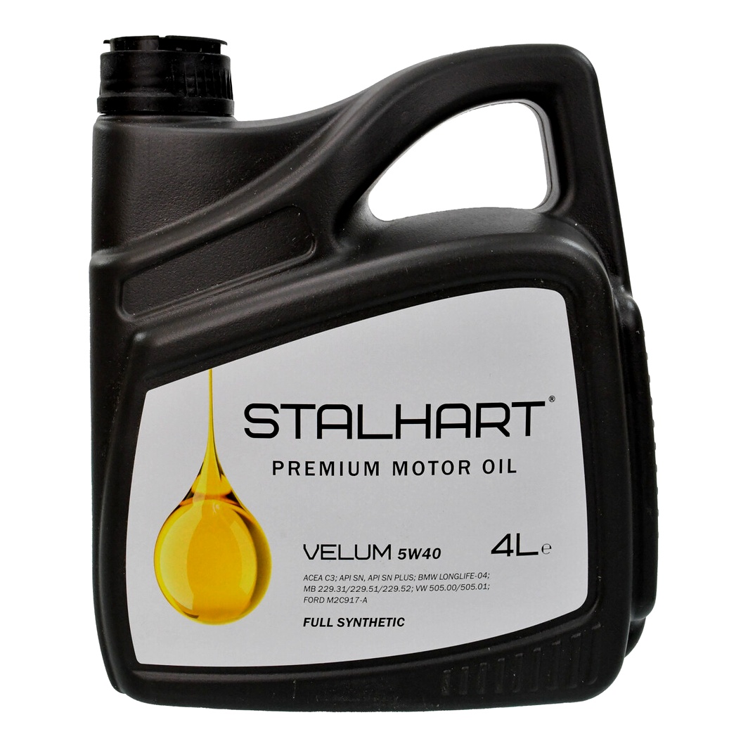 Моторное масло STALHART Velum 5W-40 4 л (745230) - zapix