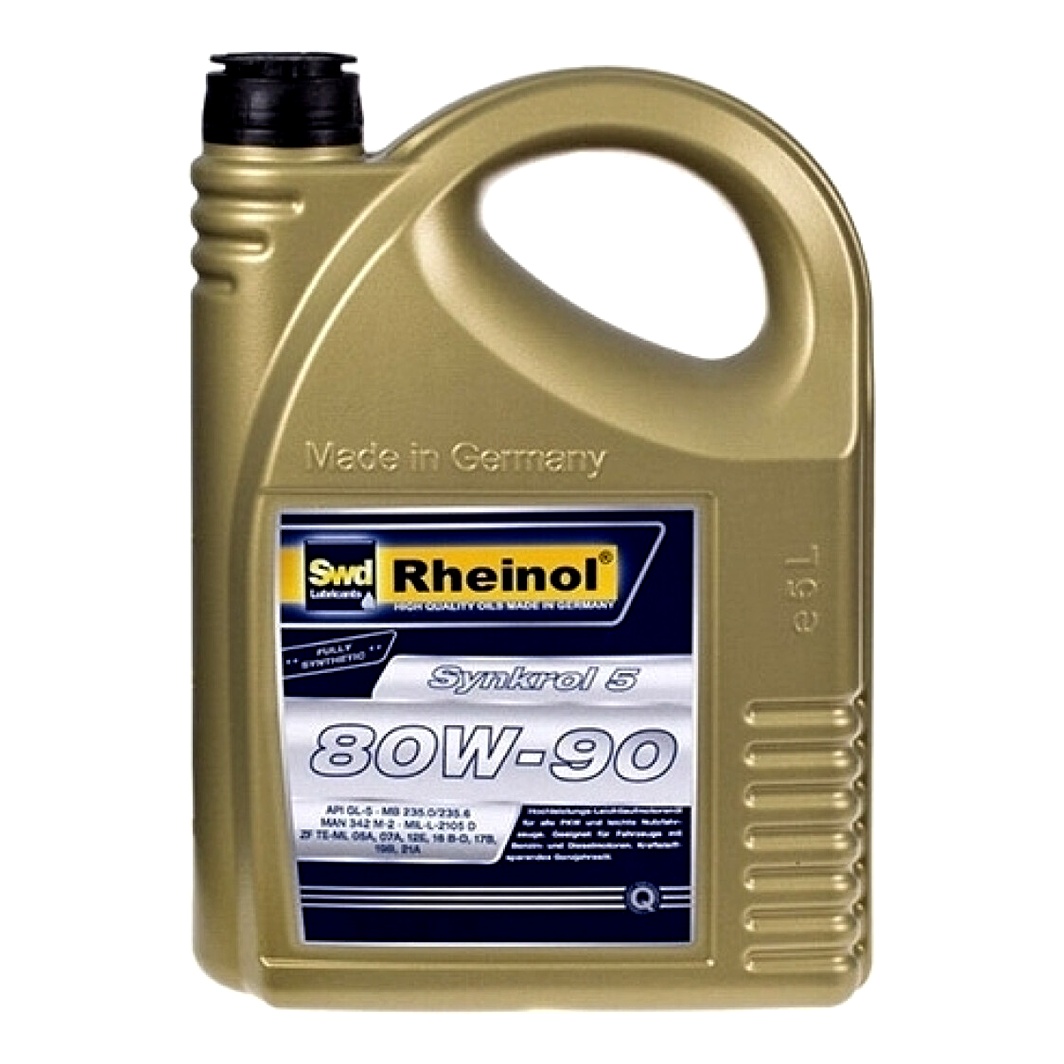 Трансмиссионное масло SWD RHEINOL Synkrol 5 GL-5 80W-90 5 л 32555580 - zapix