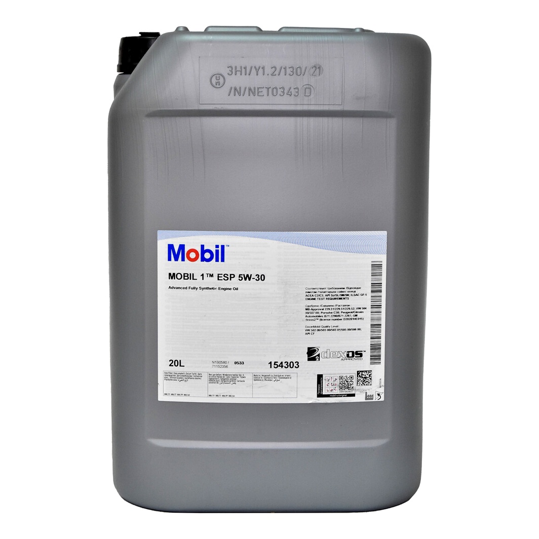Моторна олива MOBIL 1 ESP 5W-30 20 л (154302)