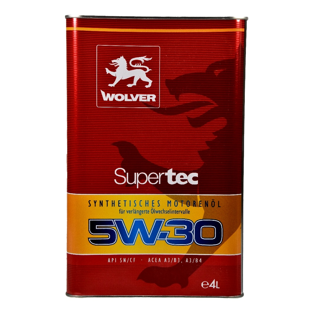 Моторное масло WOLVER SuperTec 5W-30 4 л (4260360941399) - zapix